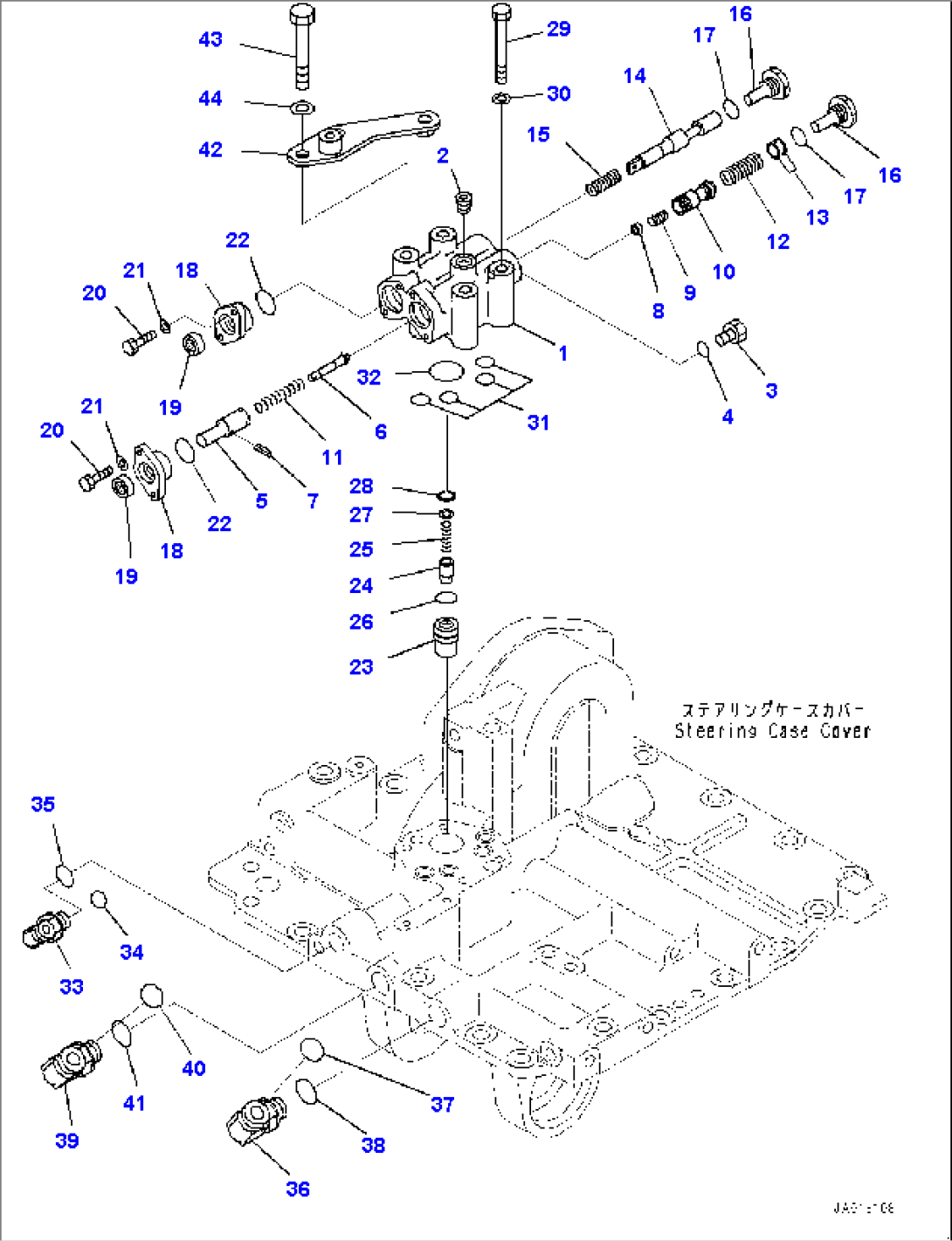 Power Train, Steering Valve (#22083-)