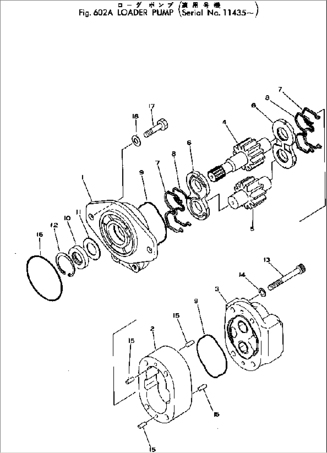 LOADER PUMP(#11435-)