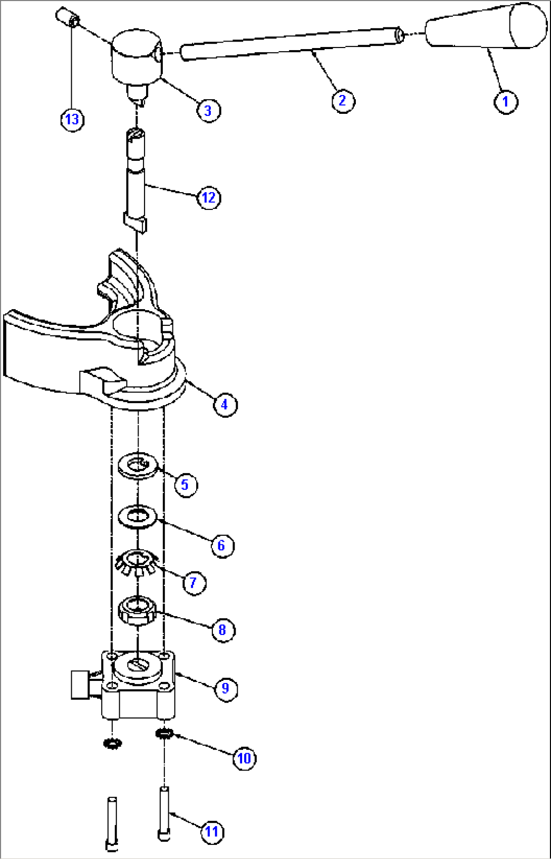 RETARDER LEVER ASSEMBLY (EG4926)