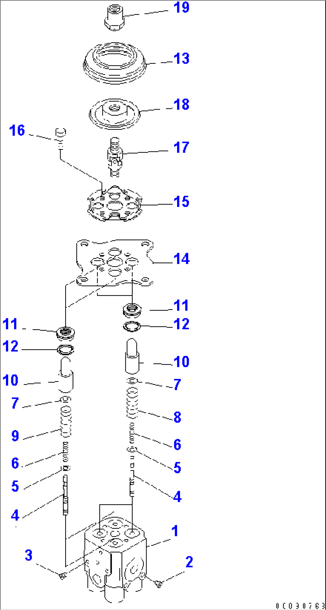 PPC VALVE (FOR RIPPER)(#55028-)