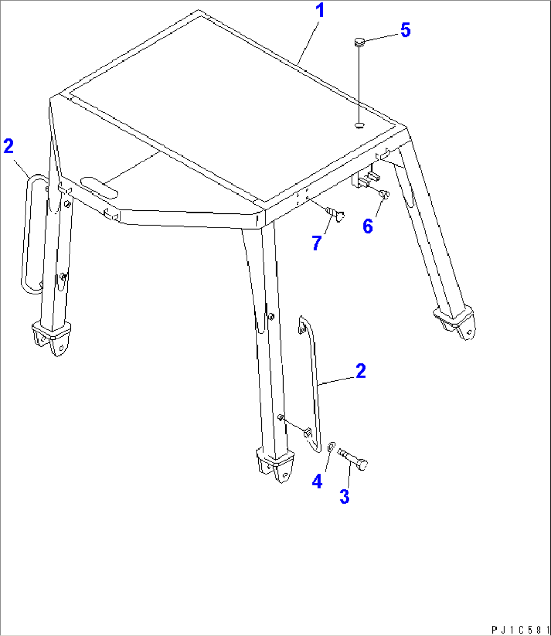 ROLL OVER PROTECTIVE STRUCTURE