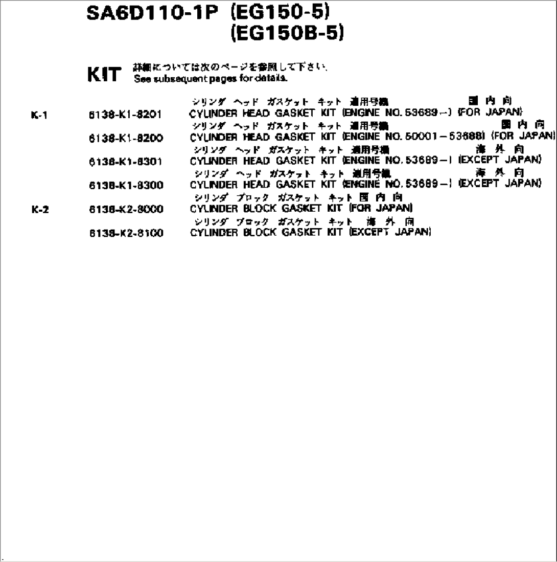 GASKET KIT