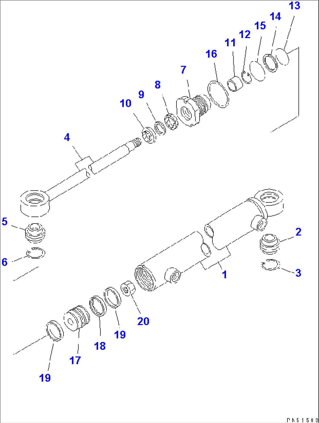 STEERING CYLINDER