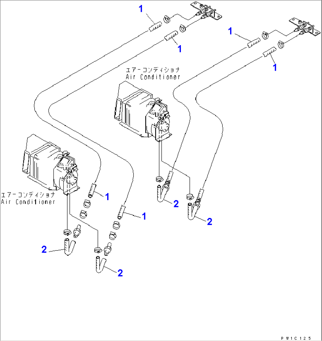 COLD KIT (HEATER HOSE) (-50C SPEC)(#10006-)