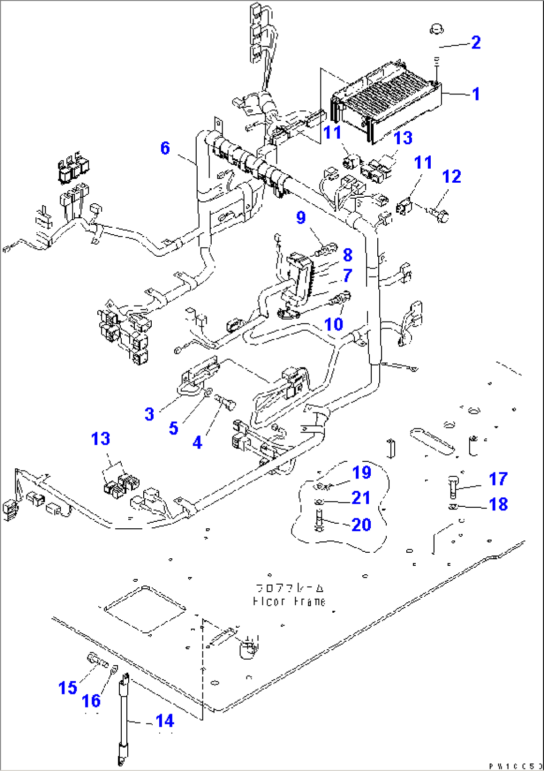 FLOOR FRAME (ELECTRICAL)