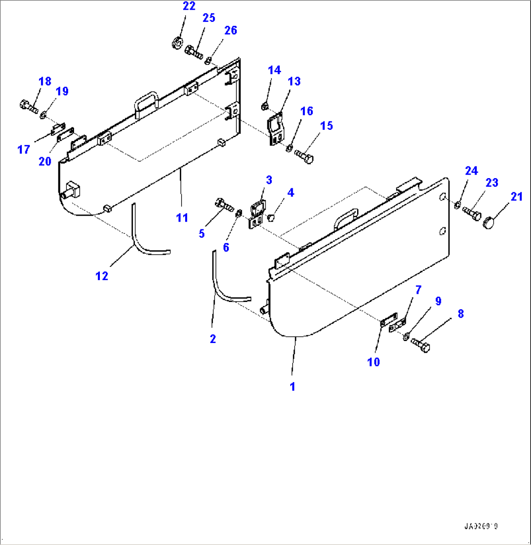 Engine Side Cover (#80001-)