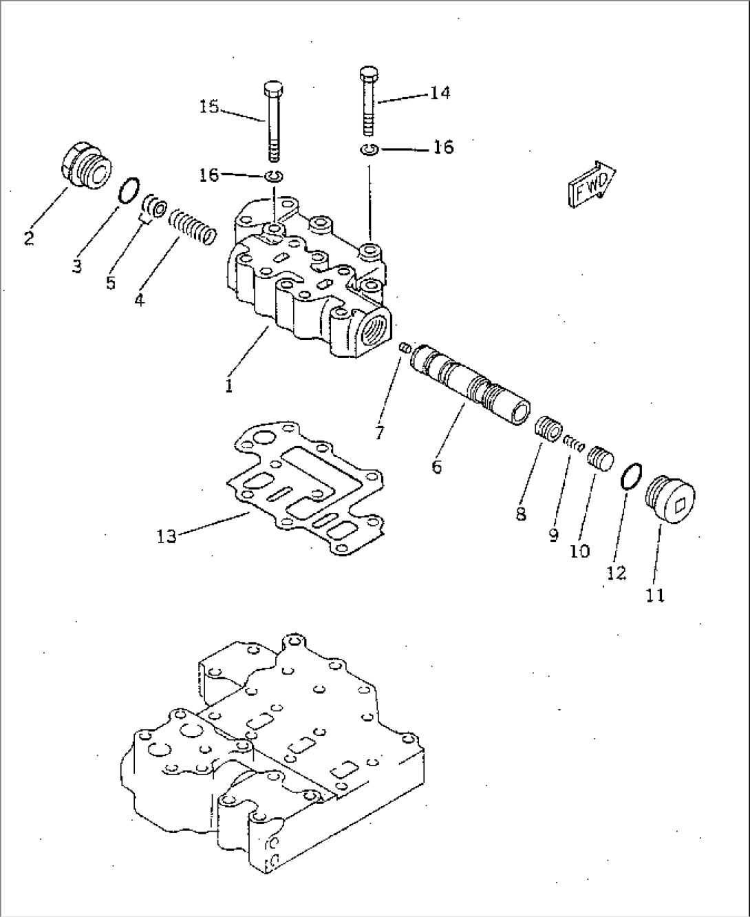 TRANSMISSION CONTROL VALVE (2/2)