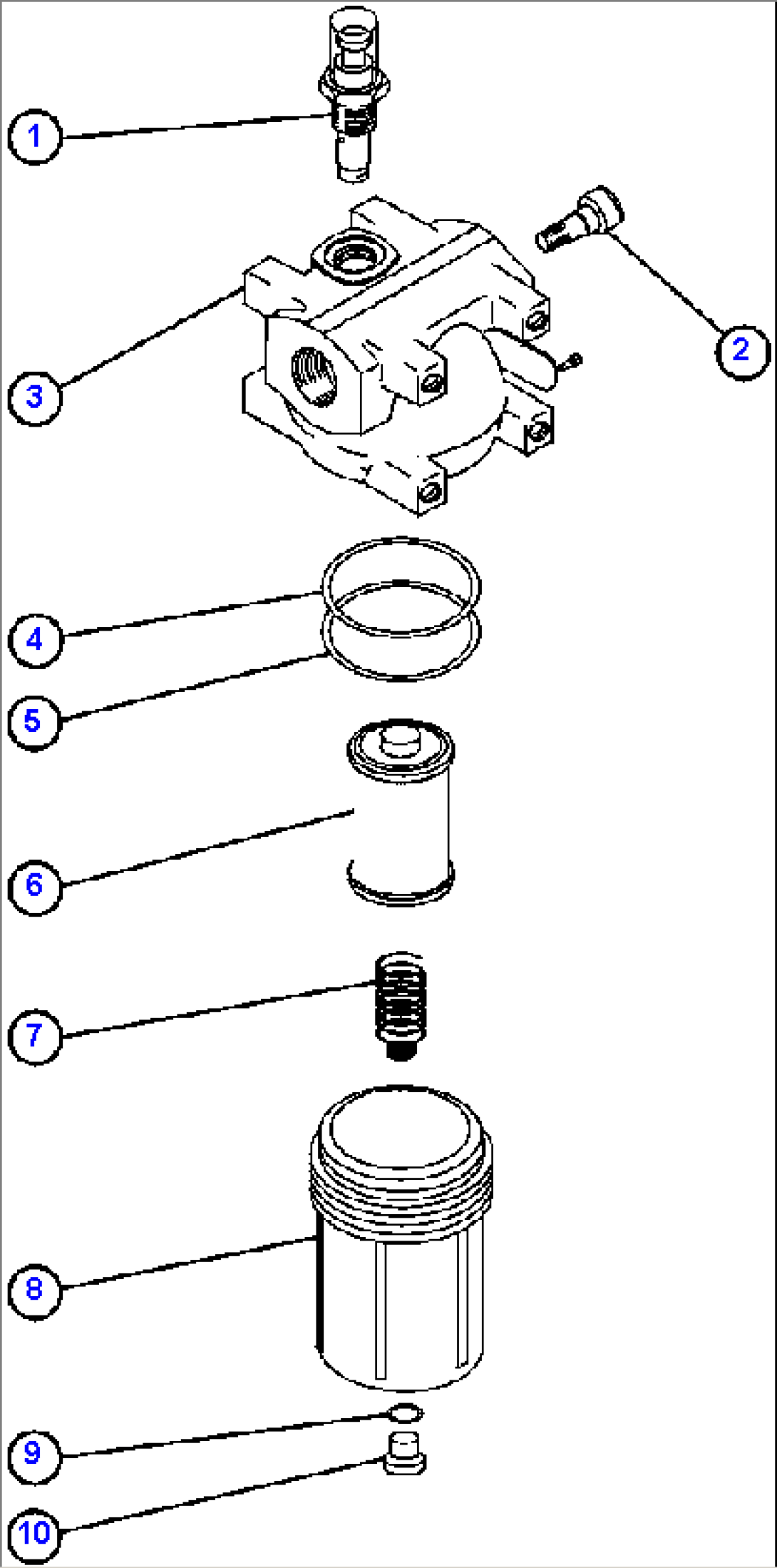 HYDRAULIC FILTER ASSEMBLY (PC0811)