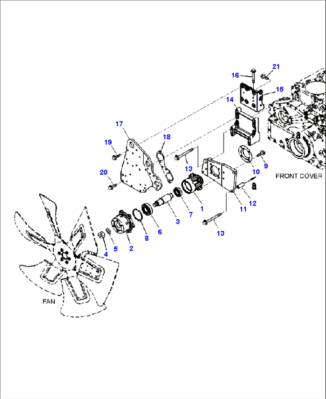A5120-B7A2 COOLING FAN MOUNTING