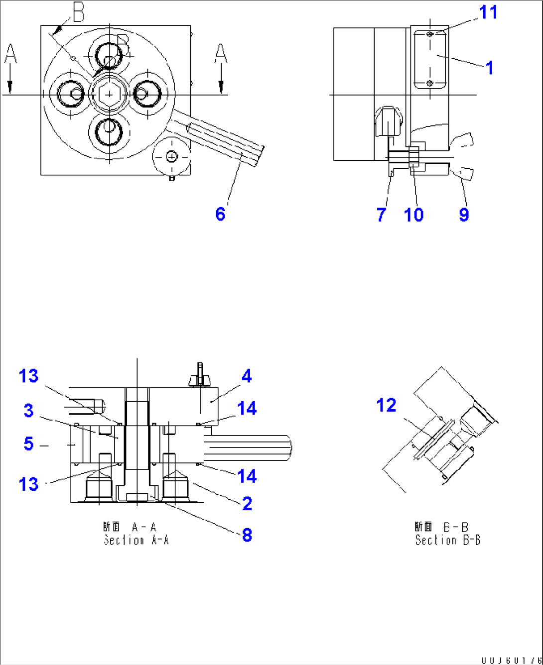 ISO-BACKHOE PATTERN CONTROL VALVE