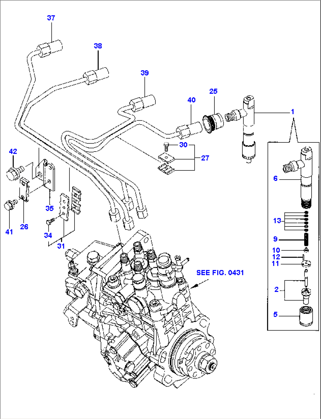 FUEL INJECTION LINE