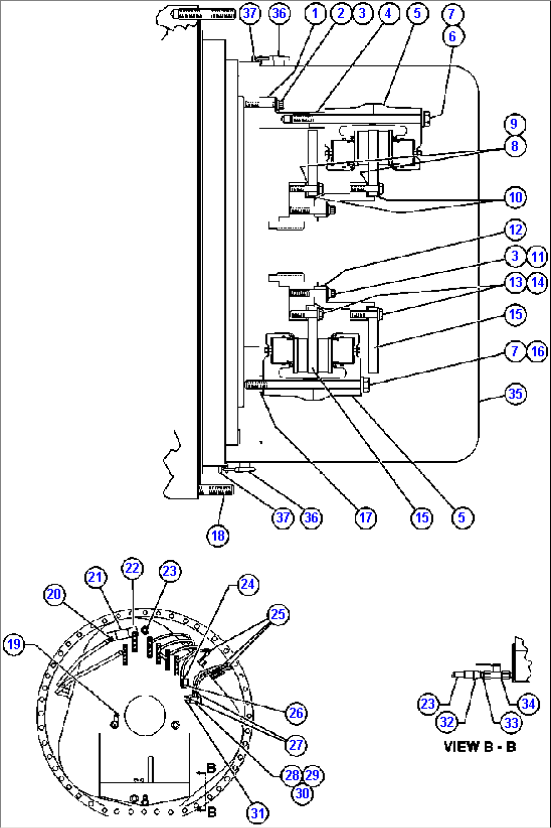 REAR DISC & PARKING BRAKE INSTL