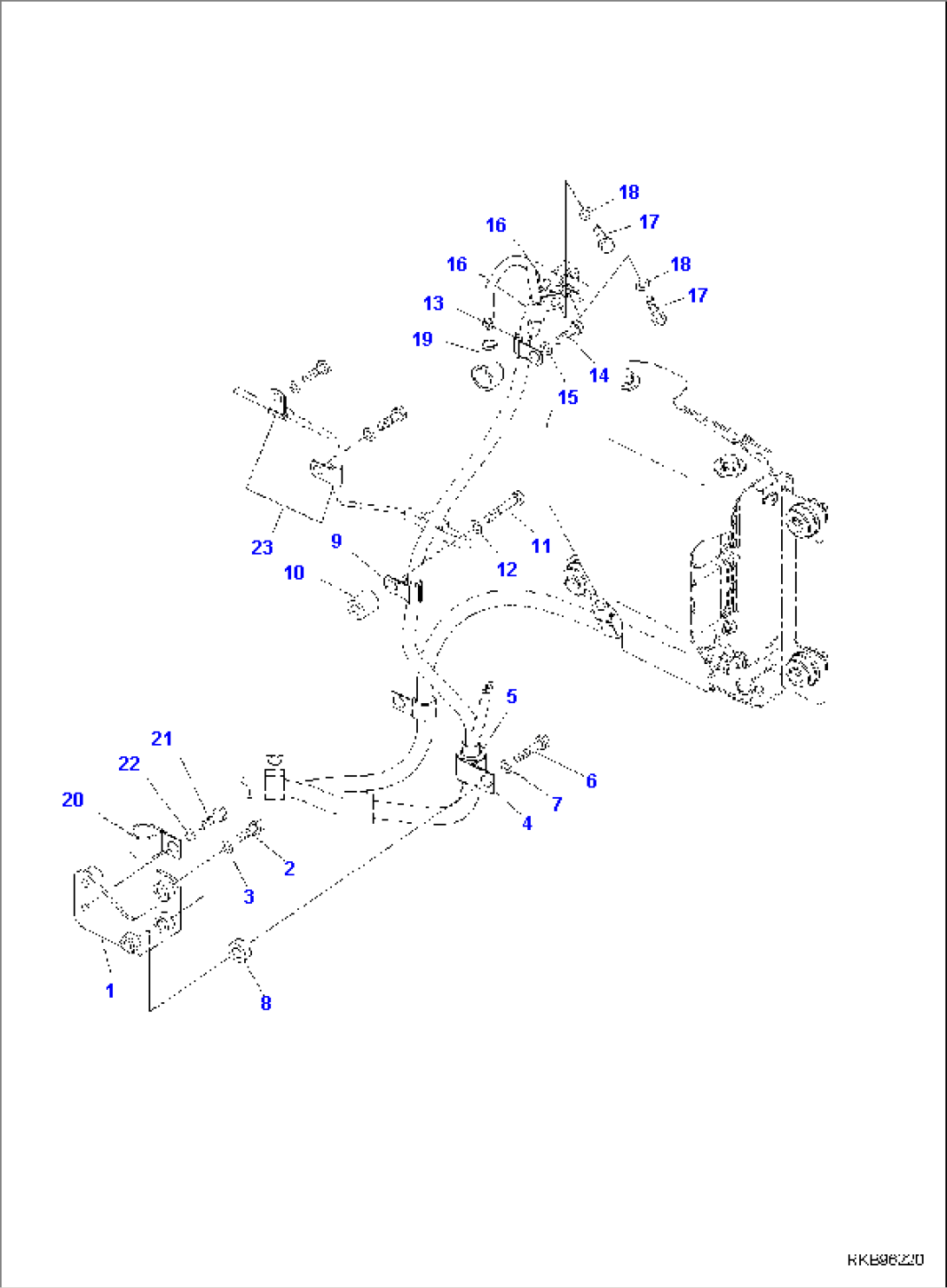 ELECTRIC WIRING, WIRE HARNESS CLAMP, ENGINE