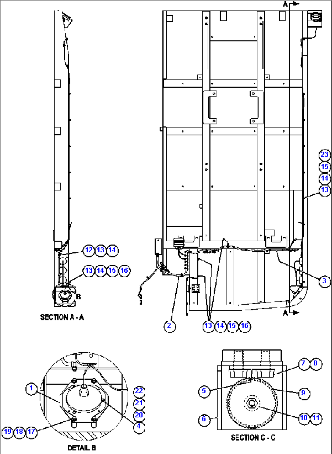 RIGHT DECK WIRING