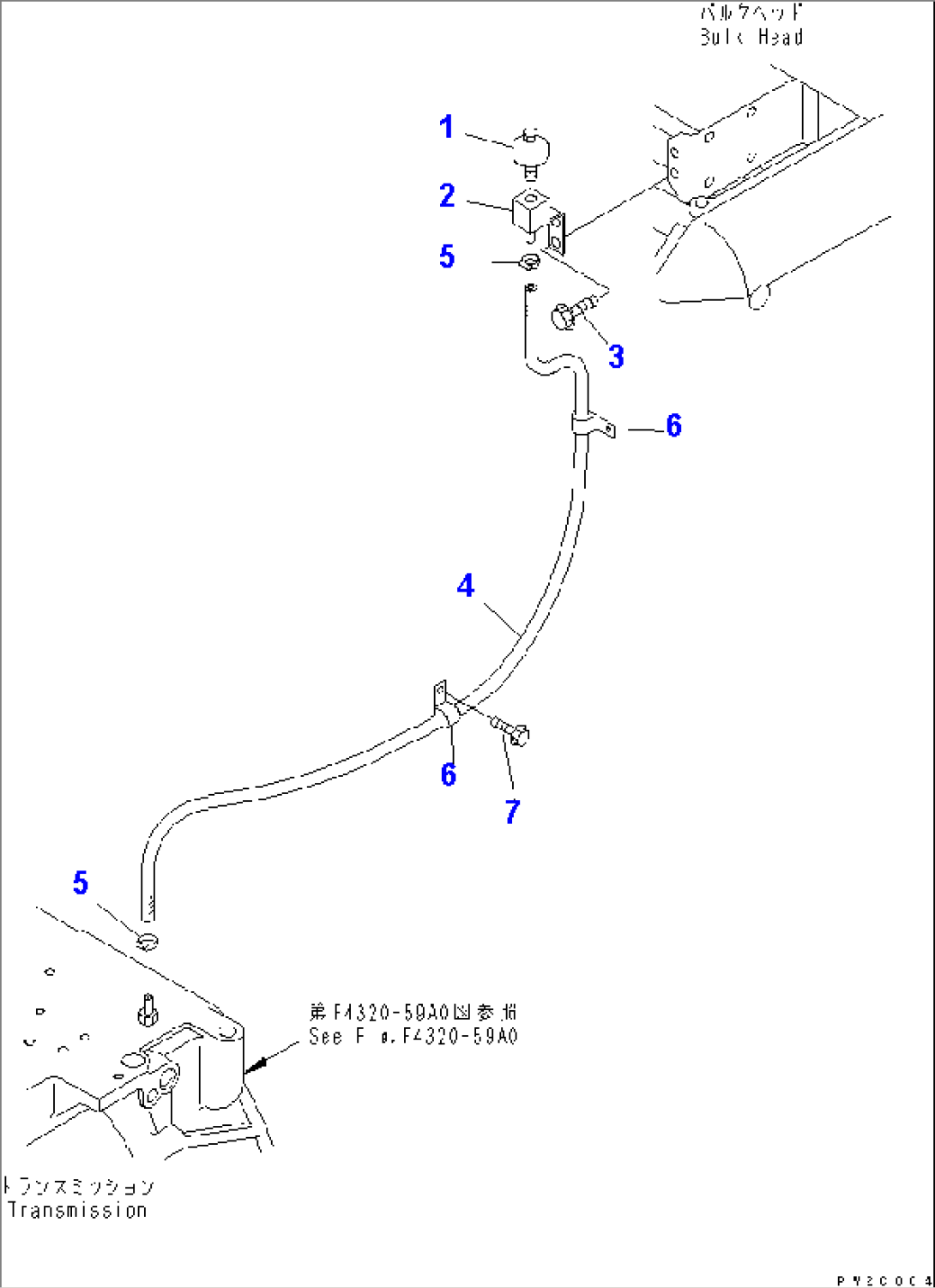 BULKHEAD (BREATHER AND PIPING)(#52001-)