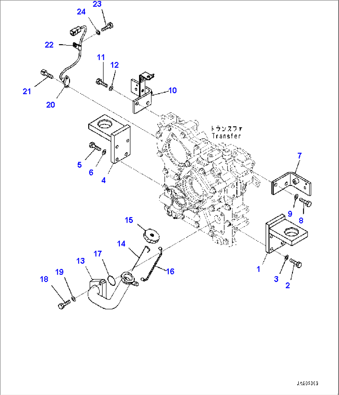 Transfer, Accessory Parts (#80001-)