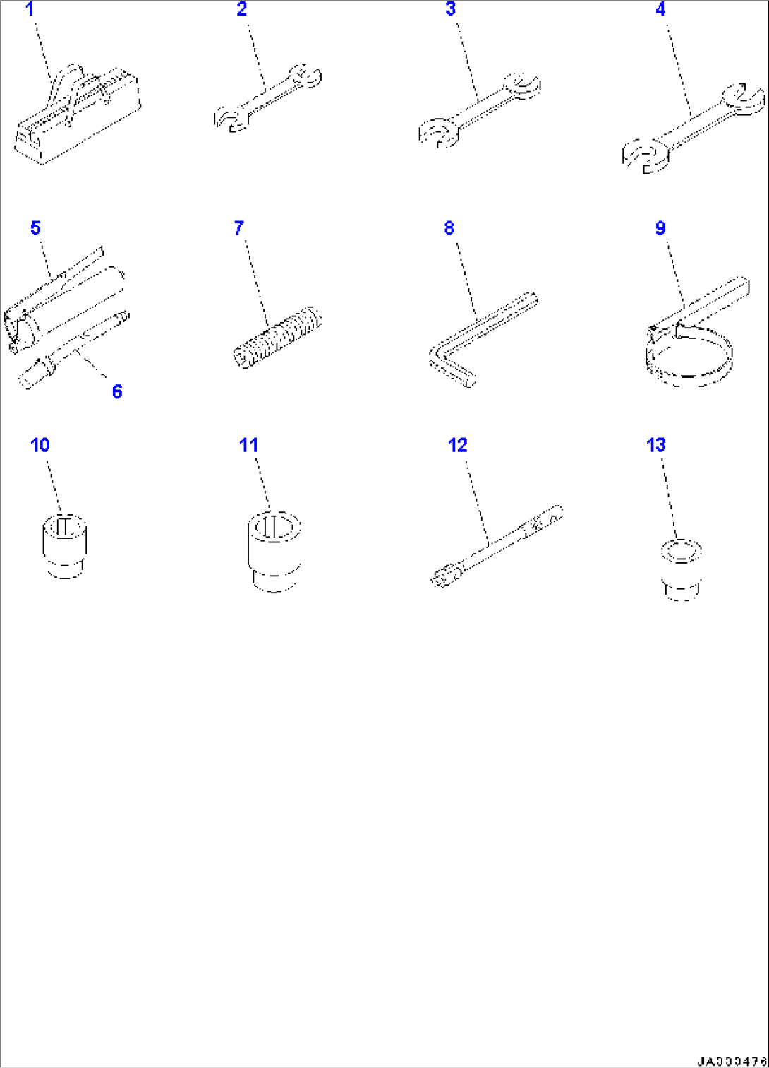 General Tool Set (#5001-)