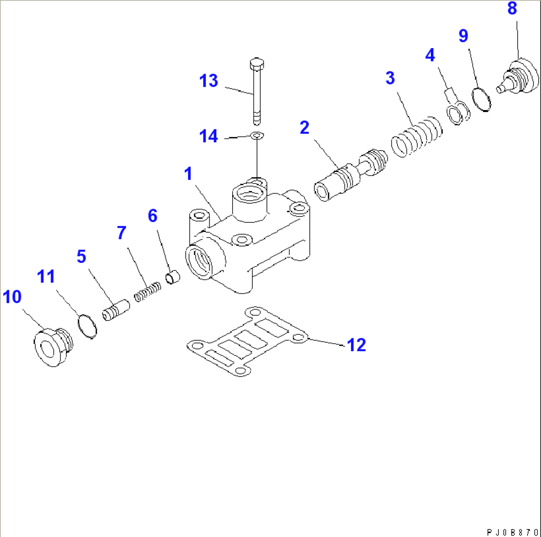 CLUTCH AND BRAKE (VALVE) (3/3)(#60942-65000)