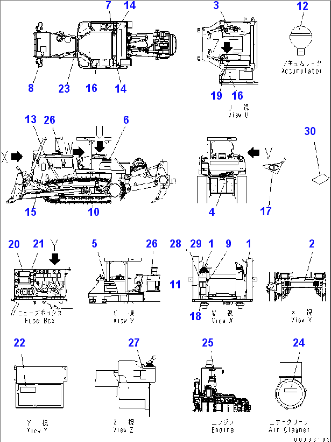 MARKS AND PLATES (ARABIC) (WITHOUT CAB)(#85025-)