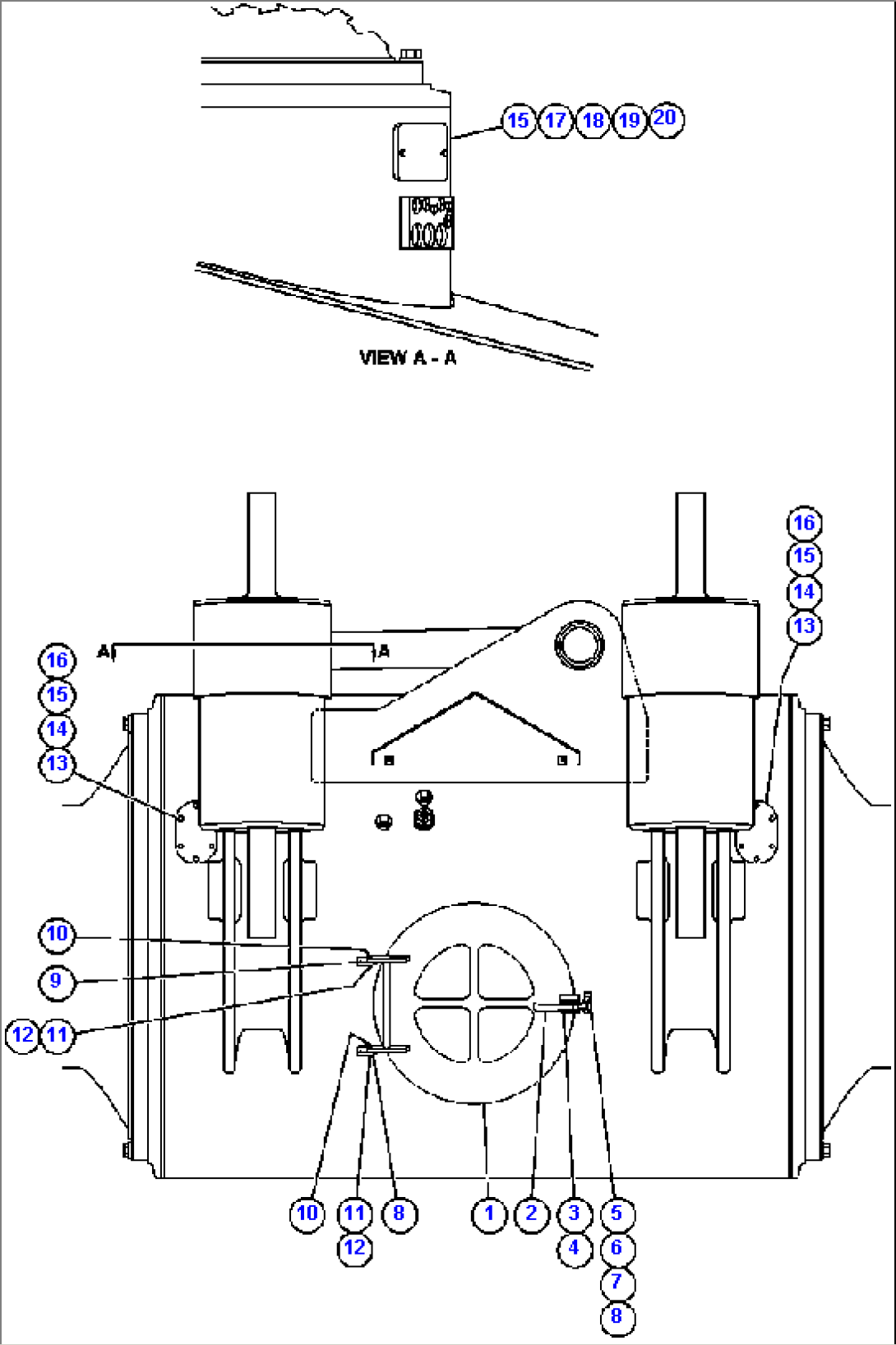 REAR AXLE & HATCH COVERS