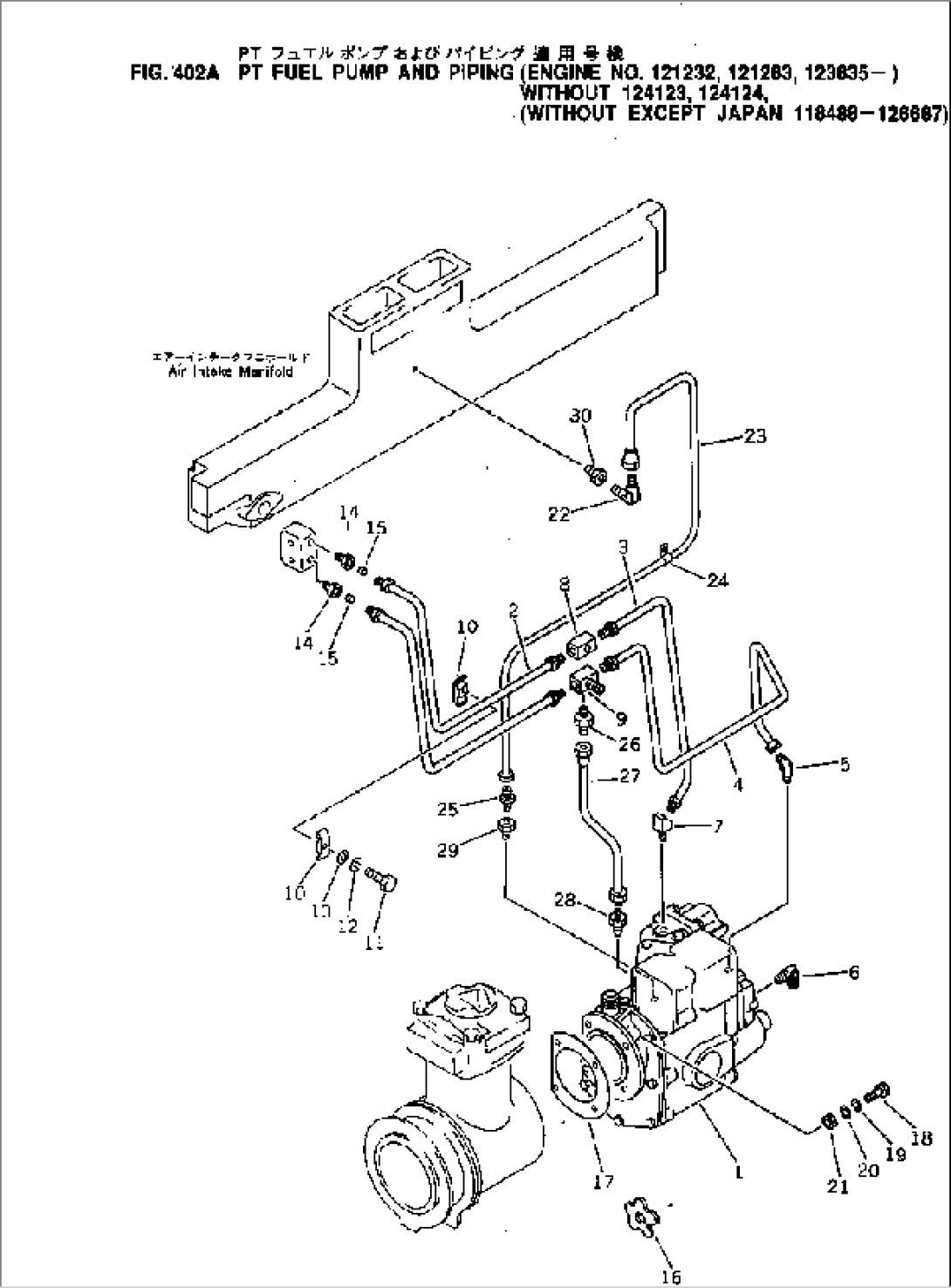 PT PUMP AND PIPING(#123836-)