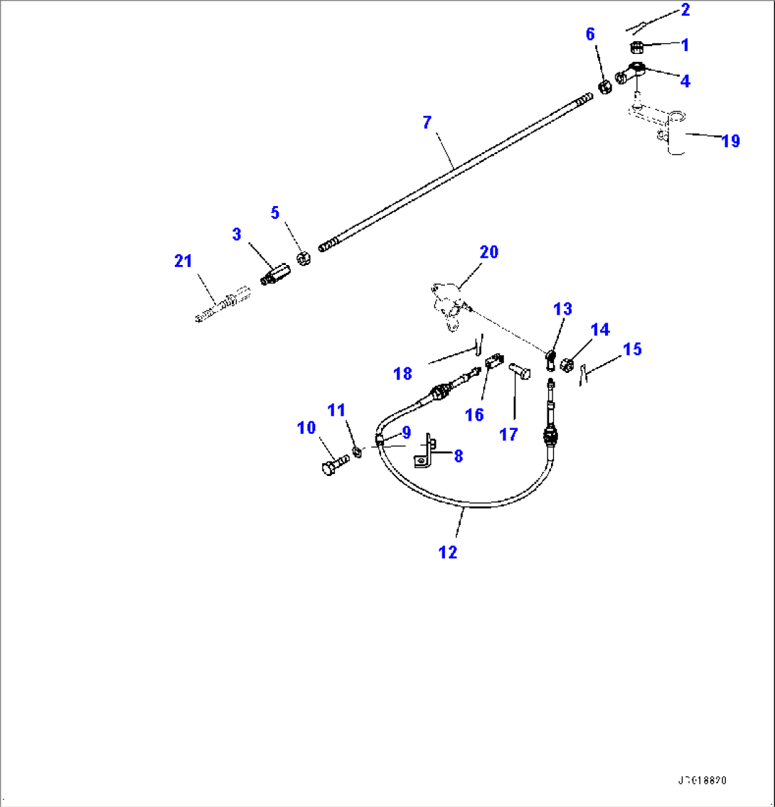 Brake Rod Control (#20003-)