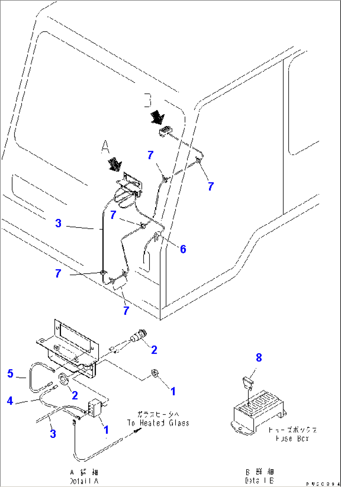 FLOOR (DEFROST GLASS SWITCH)