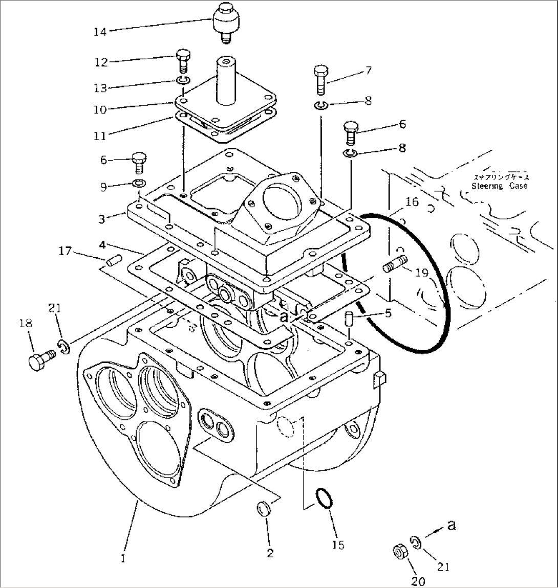 TRANSMISSION (CASE) (1/5) (FOR FORESTRY)