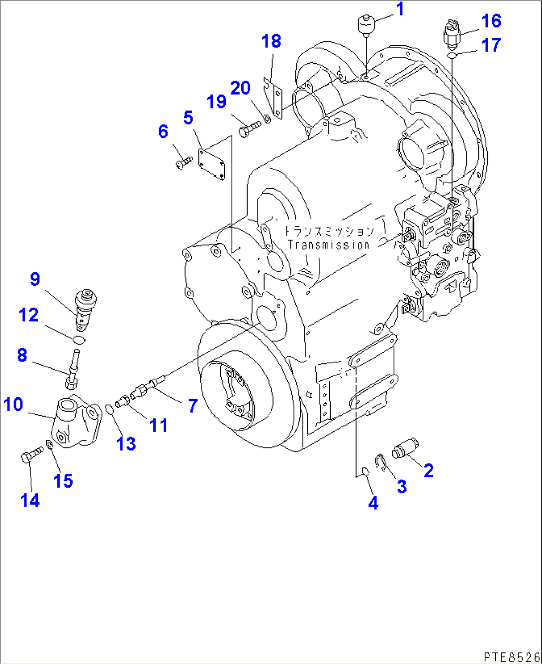 TRANSMISSION (ACCESSORY) (FOR 3-SPEED)