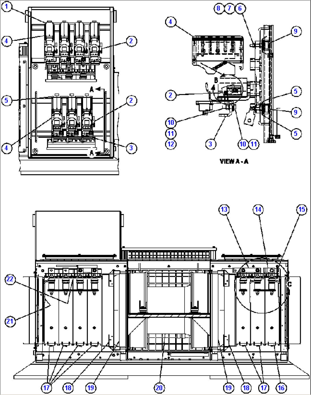 RETARDING GRID ASSEMBLY - 7 STEP -2 (PC1546)