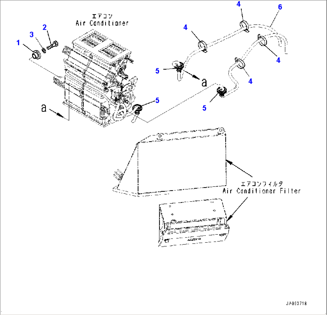 ROPS Cab, Air Conditioner Related Parts (#90047-91201)