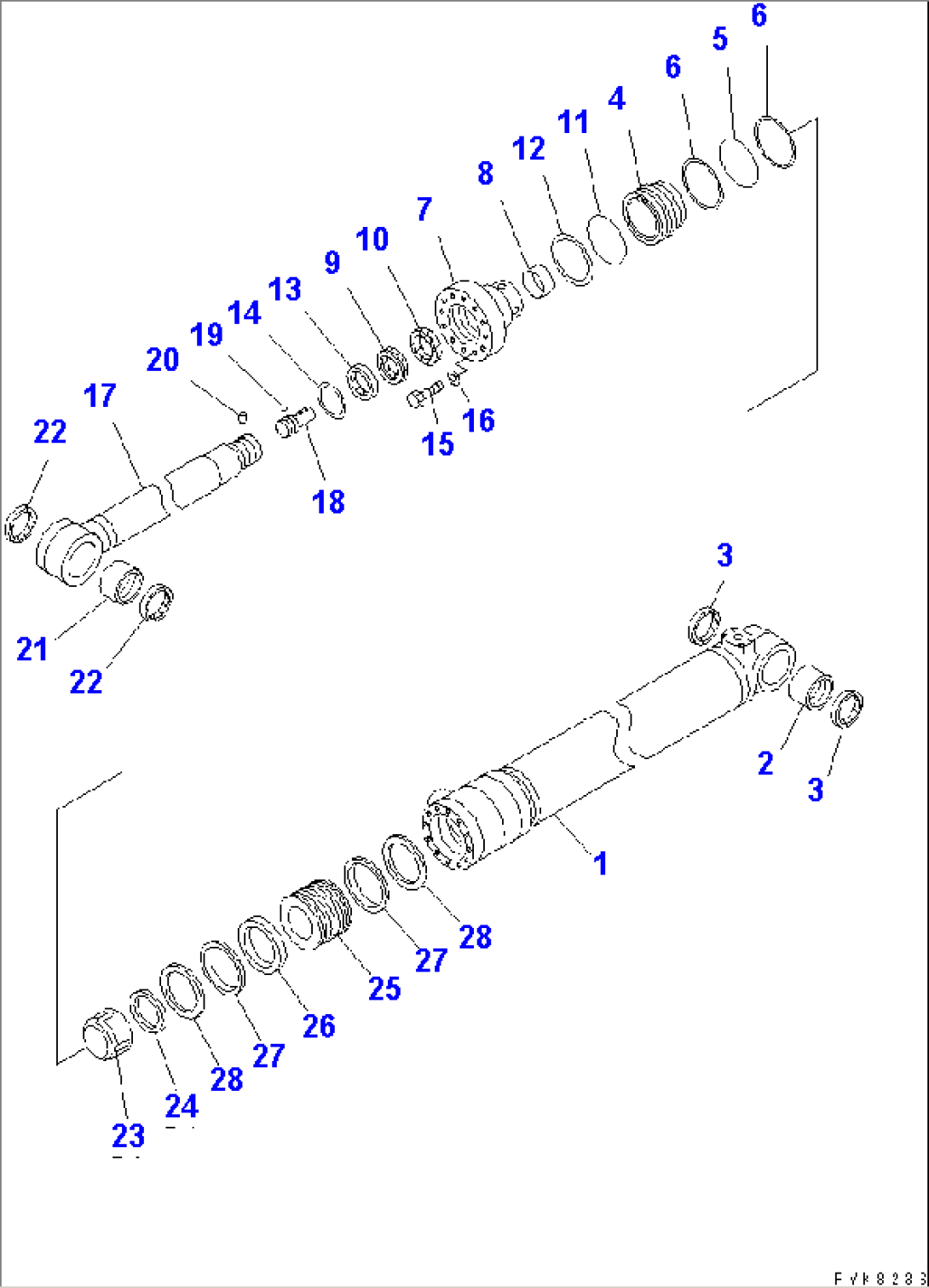 ARM CYLINDER (INNER PARTS)