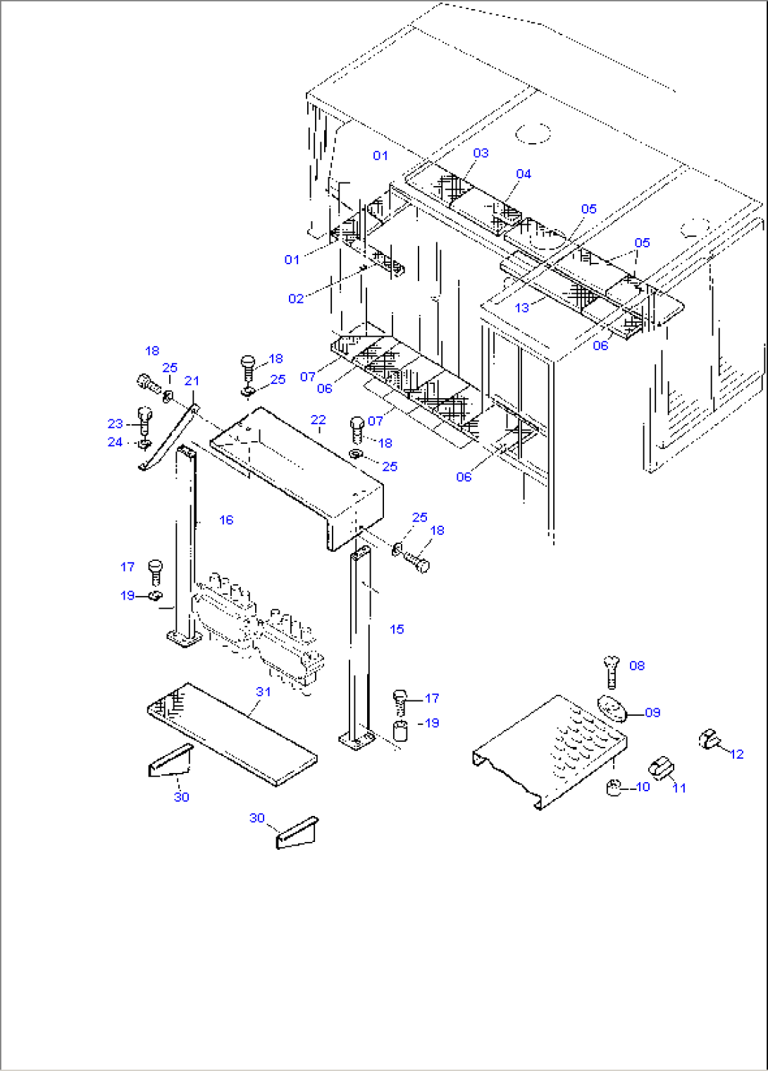 Gratings (Engine and Control Blocks)