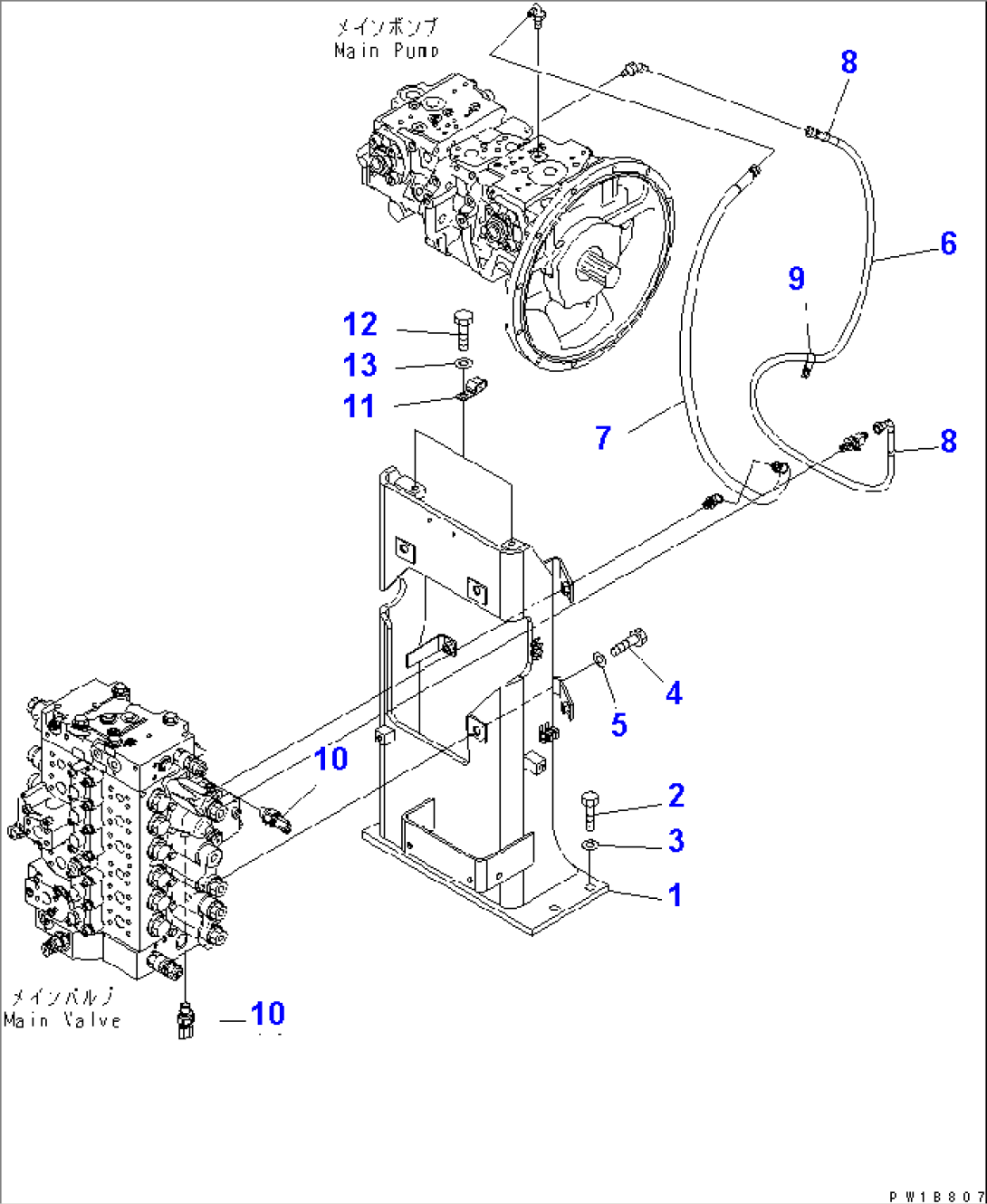 MAIN VALVE (VALVE BRACKET)