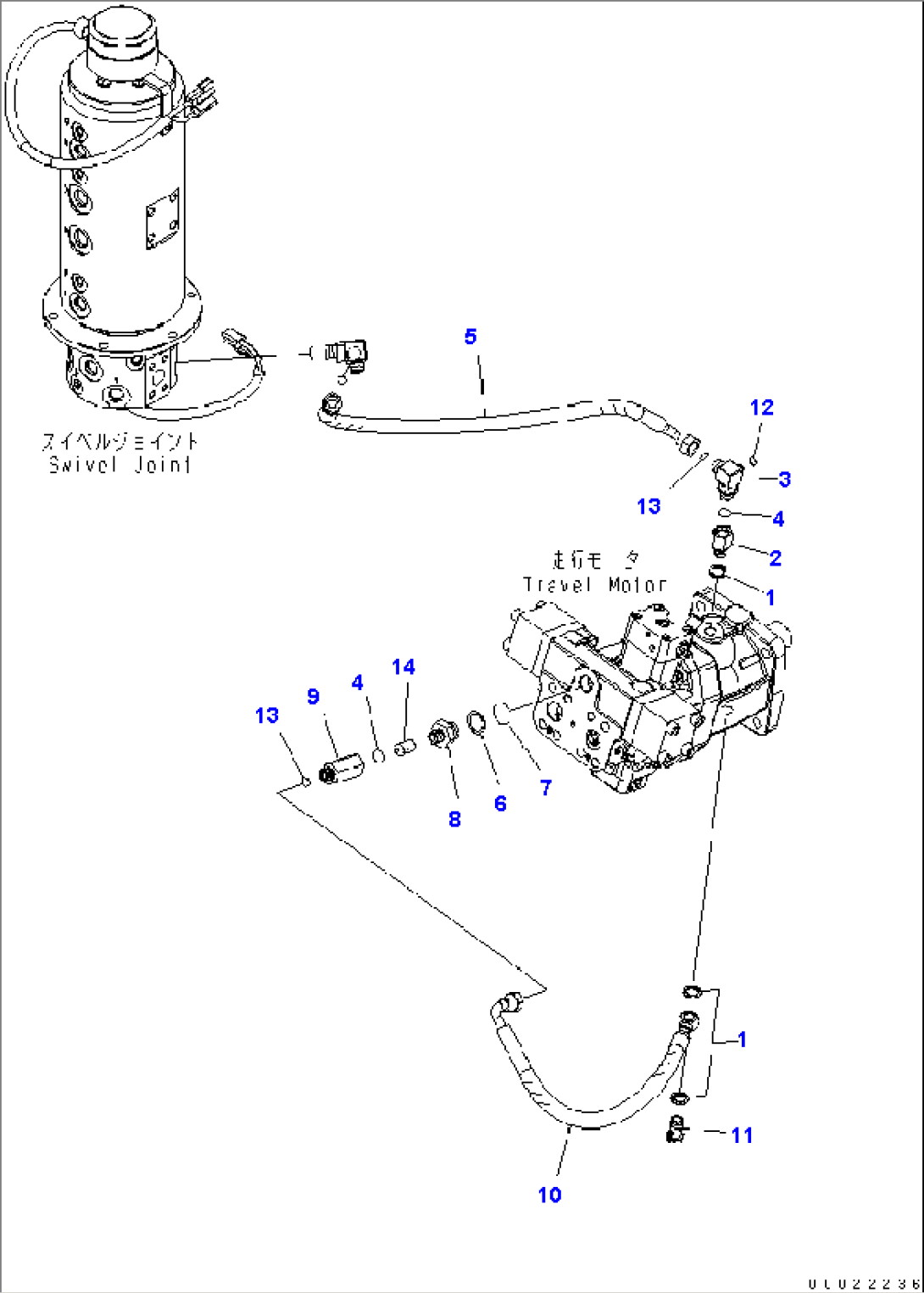 DRAIN LINE (LOWER)