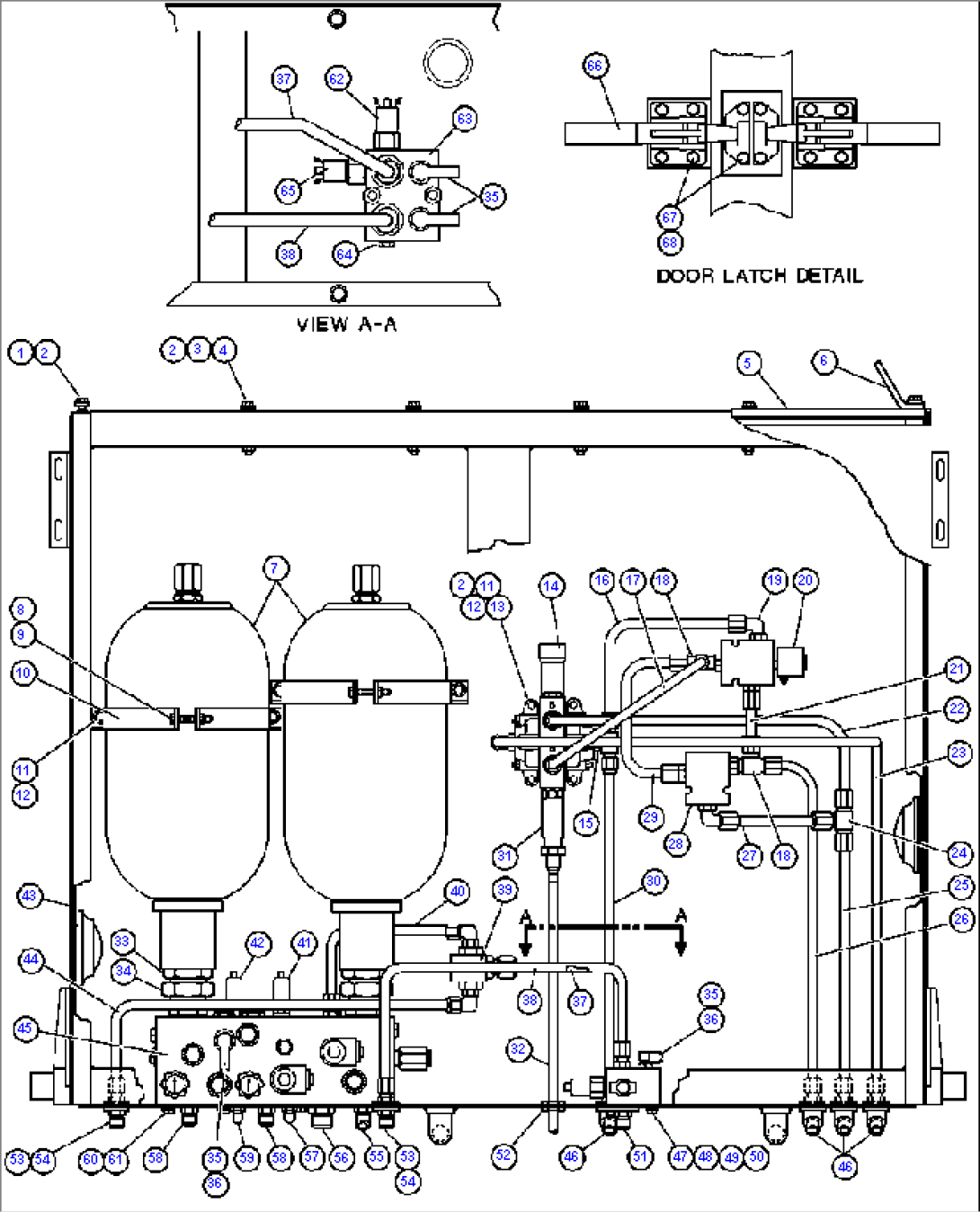 BRAKE CABINET ASSM - 1 (EF8004)