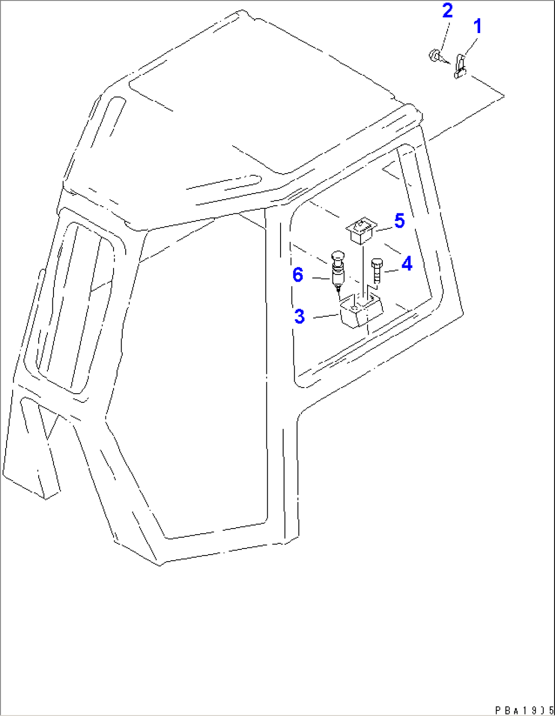 CAB (ACCESSORY)(#1004-)