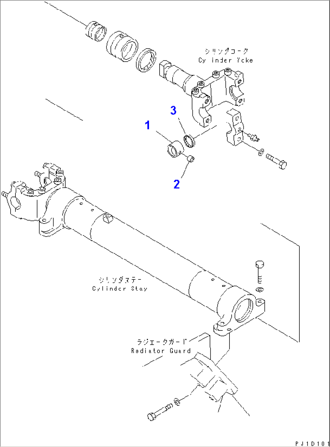 CYLINDER YOKE RELATED PARTS
