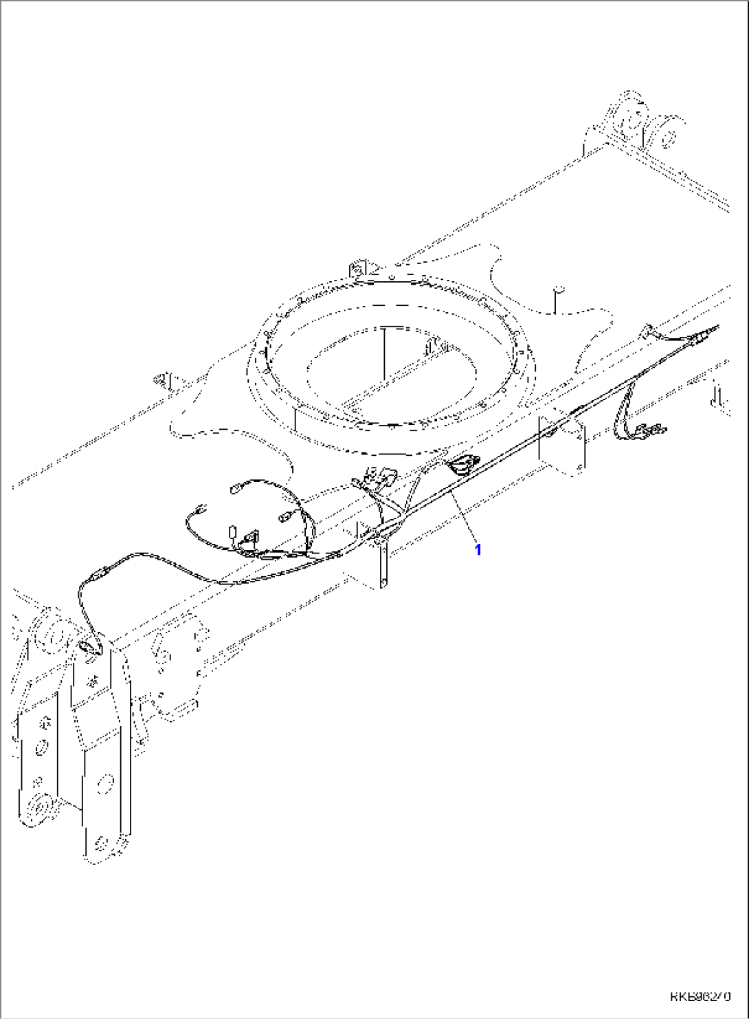 ELECTRIC WIRING, TRACK FRAME LINE