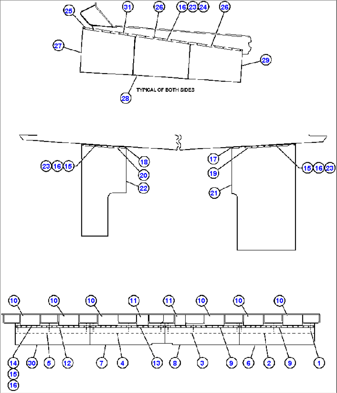 BODY TO DECK & BODY MUD FLAP INSTL