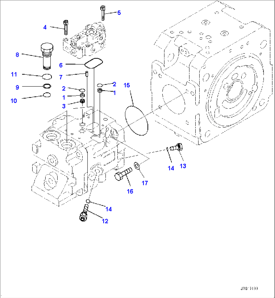Piston Pump, Inner Parts (16/17) (#80144-)