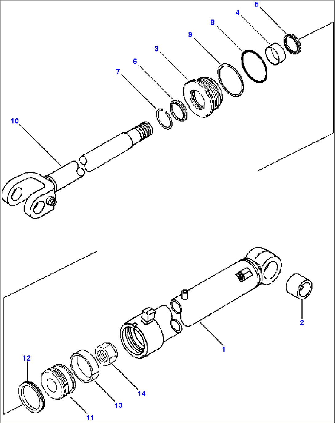 LIFT CYLINDER - LH