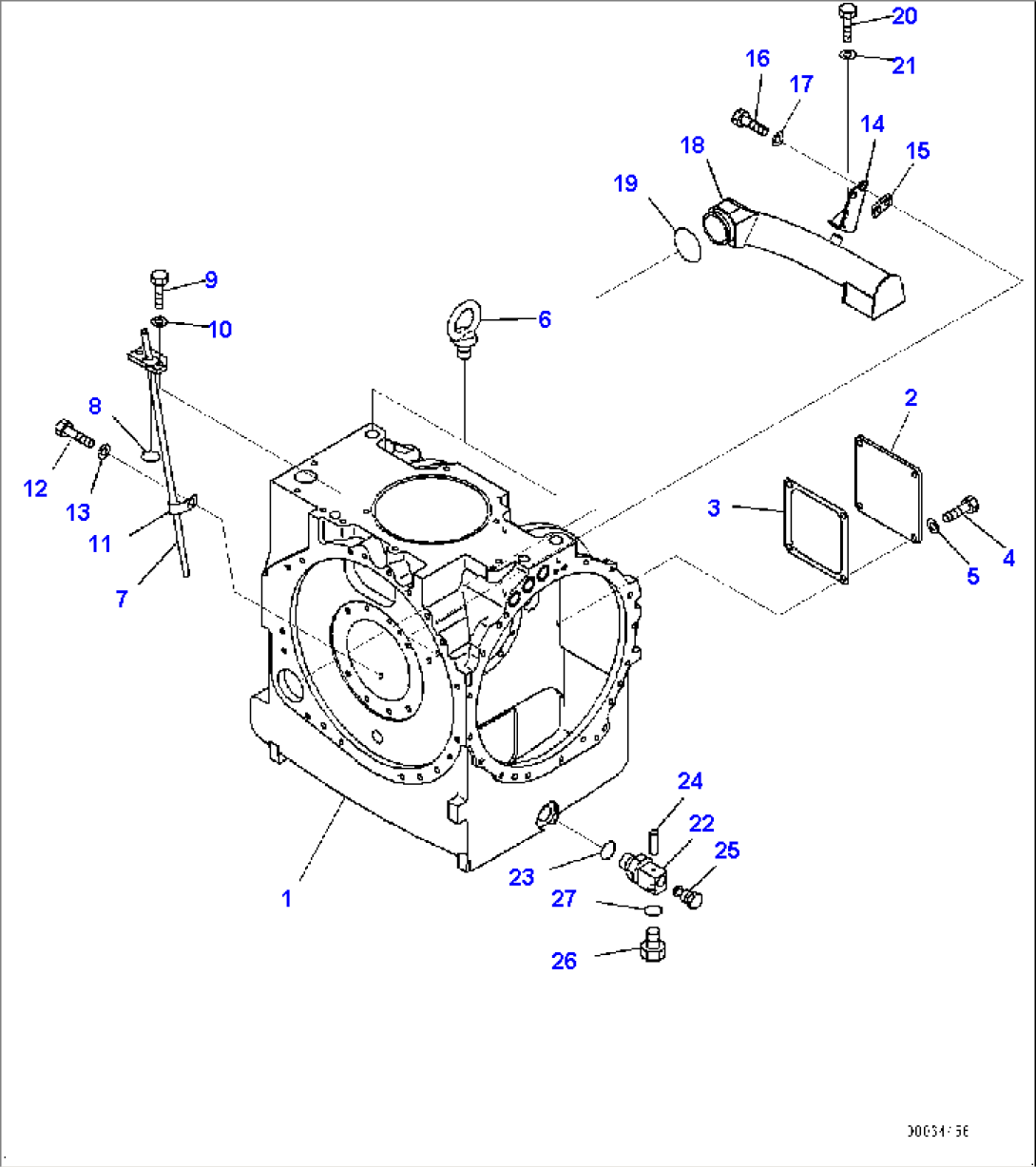Power Train, Steering Clutch and Steering Brake (2/2) (#85077-)