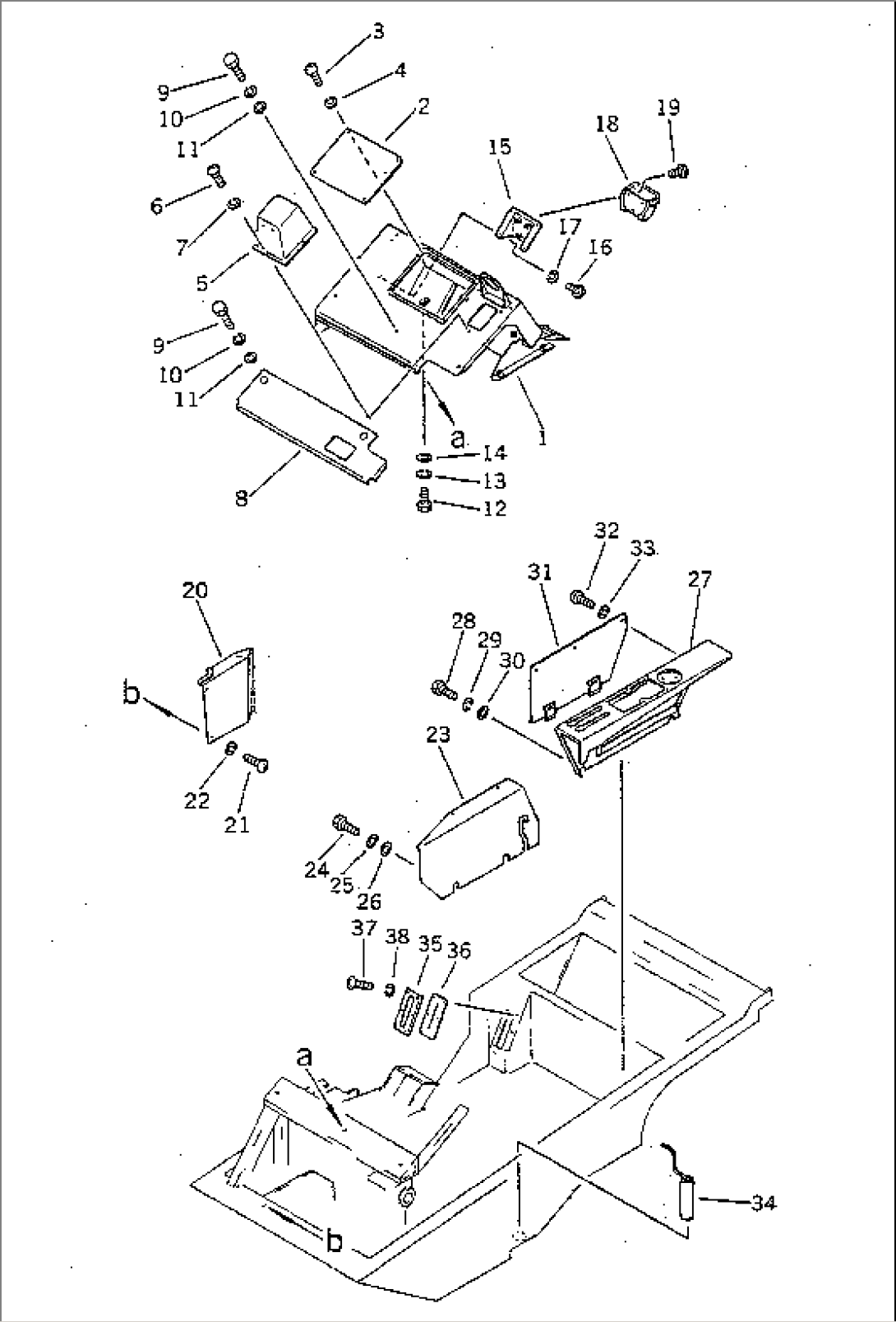 UPPER GUARD (IN CABIN)