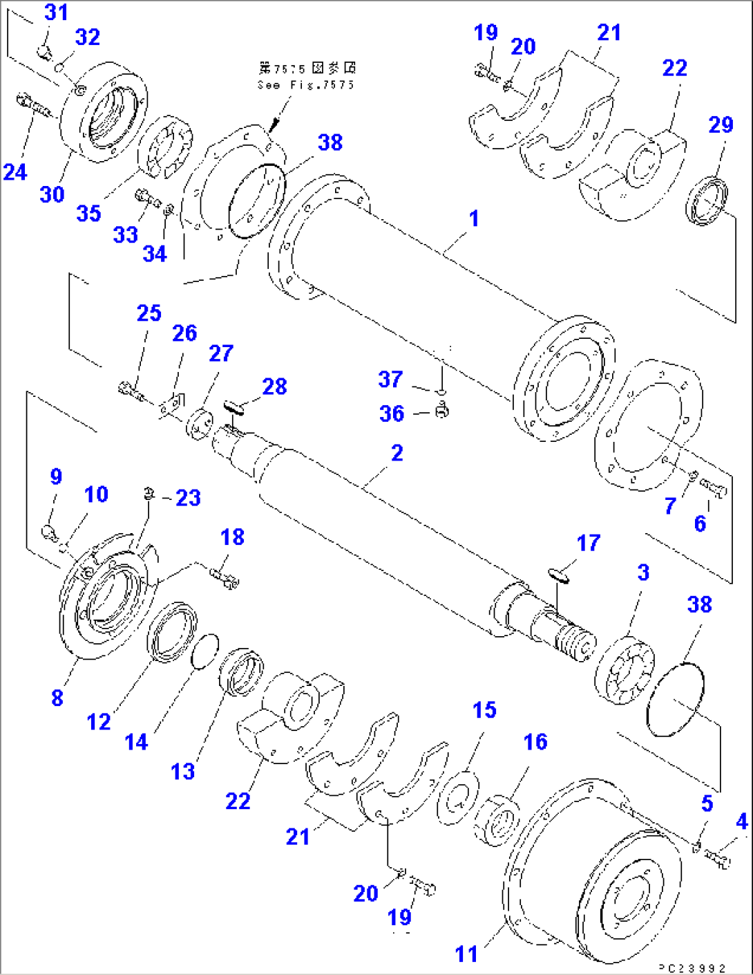 SCREEN SYSTEM (2/4) (HOUSING)(#1101-)