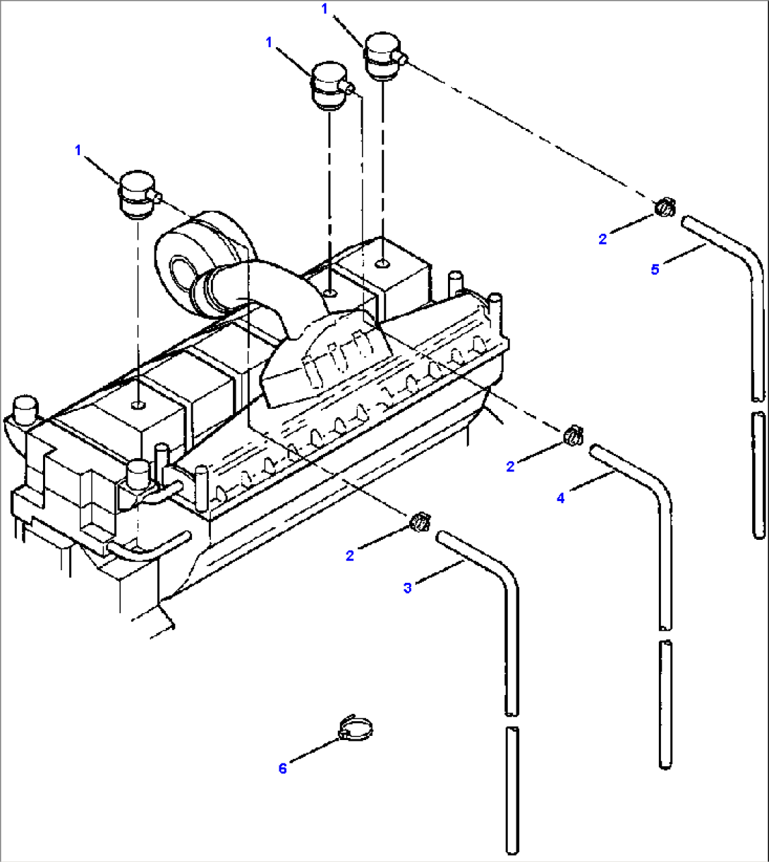 ENGINE BREATHER EXTENSION