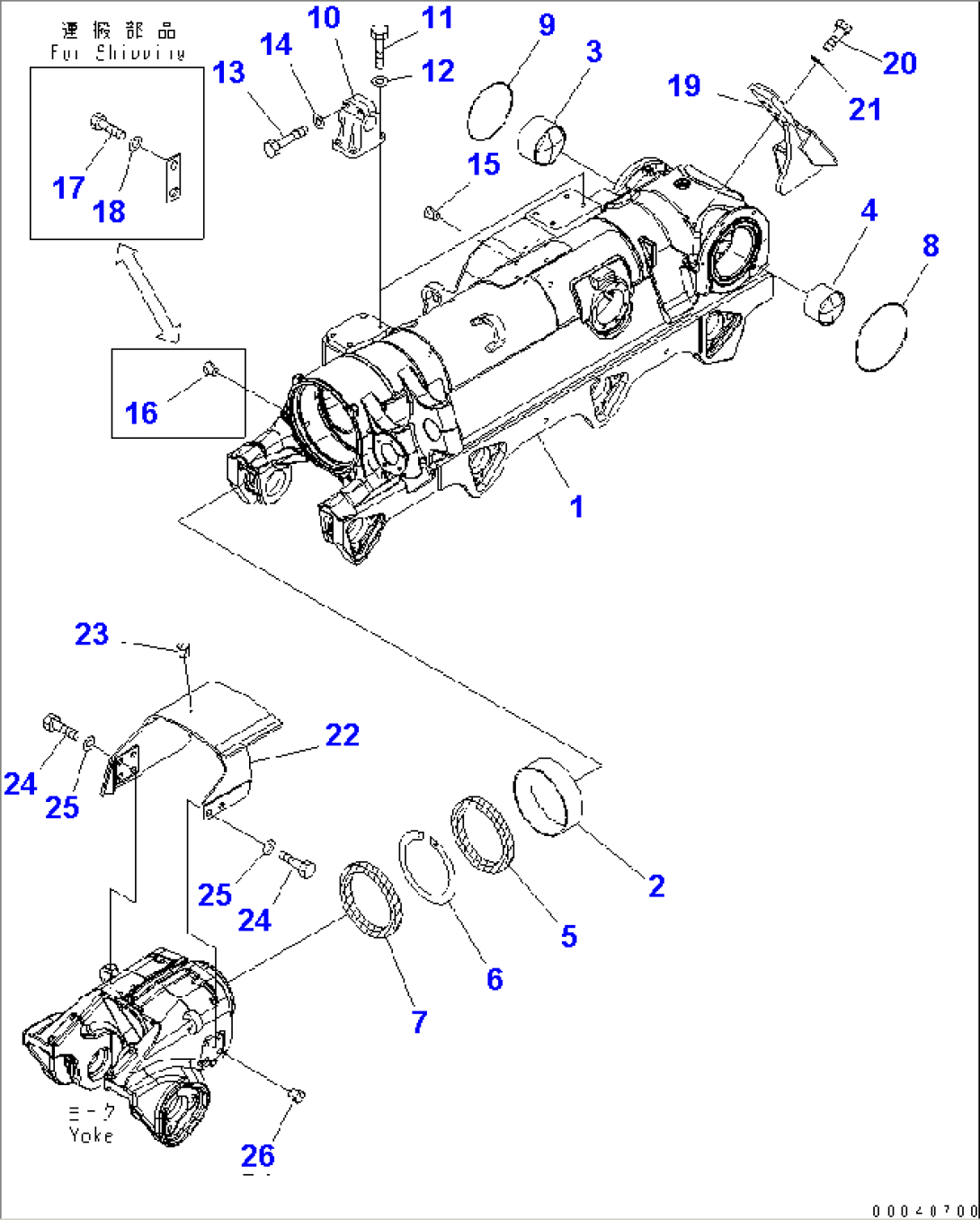 TRACK FRAME (R.H.)(#30001-30051)
