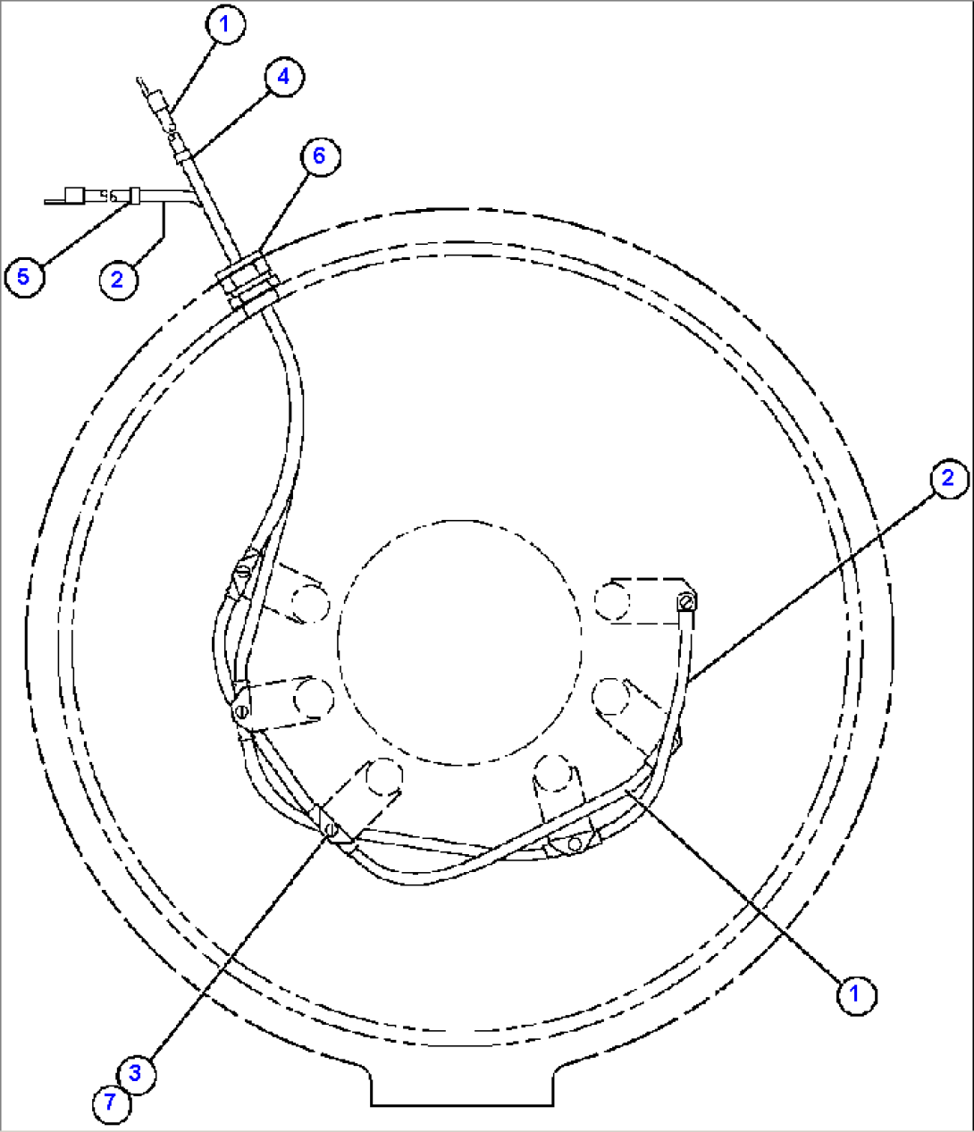 ALTERNATOR - FIELD CONNECTOR (BRUSH HOLDER)