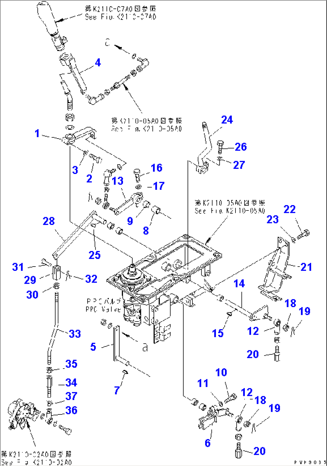 FLOOR FRAME (SPEED CONTROL) (2/2)