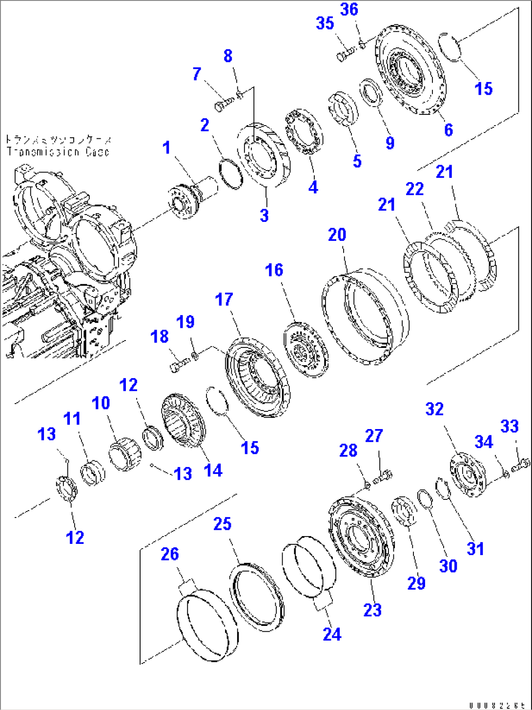 TORQUE CONVERTER (WITH LOCK UP)(#90001-)